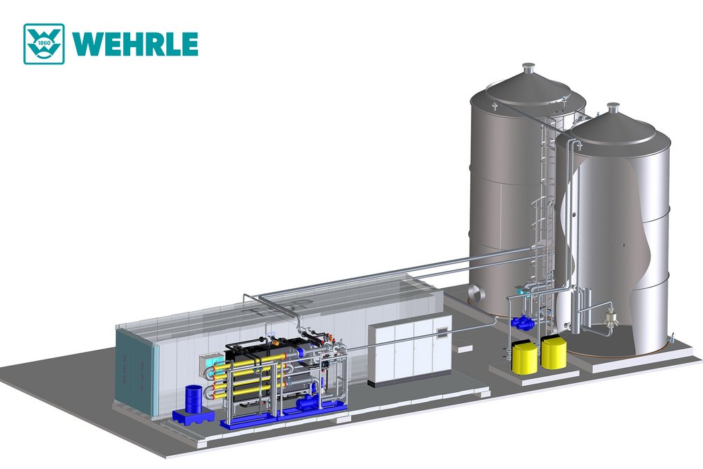 BIOMEMBRAT® in der 3D-Ansicht: Hochleistungs-Membranbioreaktor zur biologischen Abwasserbehandlung