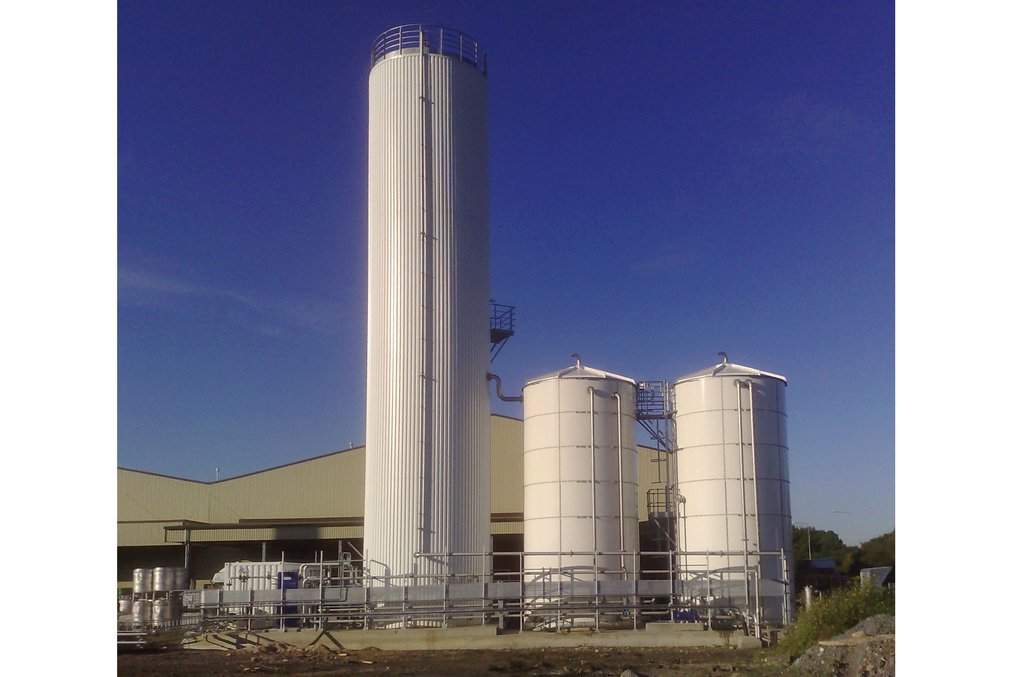 BIODIGAT® Anaerobe Abwasserbehandlung - Unilever - Biogasanlage 