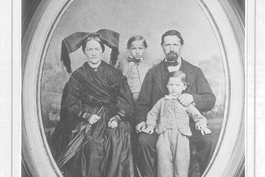 Familienfoto der Gründerfamilie - Wilhelm Wehrle - 1860: Gründung der „Mechanischen Werkstätte und Kesselschmiede“