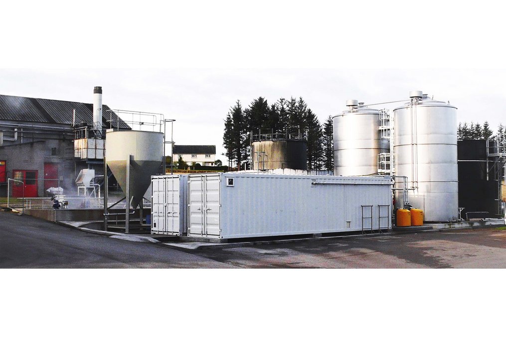 BIOMEMBRAT® in Containerbauweise: Hochleistungs-Membranbioreaktor zur biologischen Abwasserbehandlung von Industrieabwasser