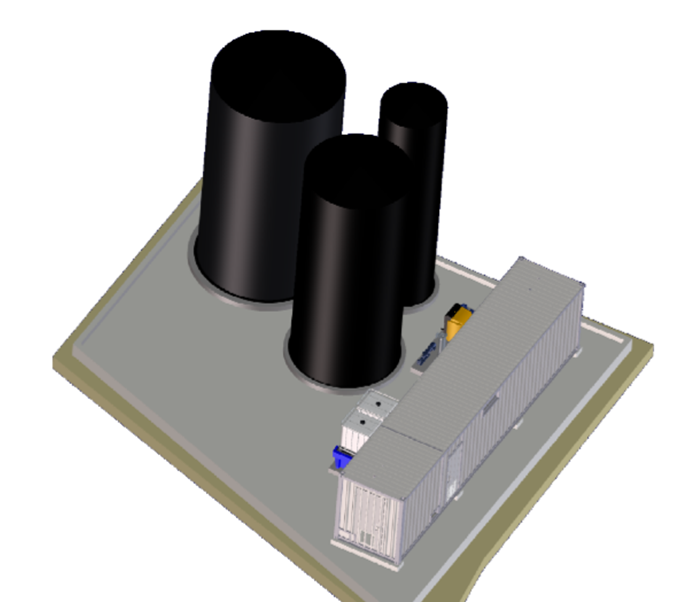3D Model of BIOMEMBRAT<sup>®</sup> high-performance MBR for the treatment plant in Zadar, Croatia 