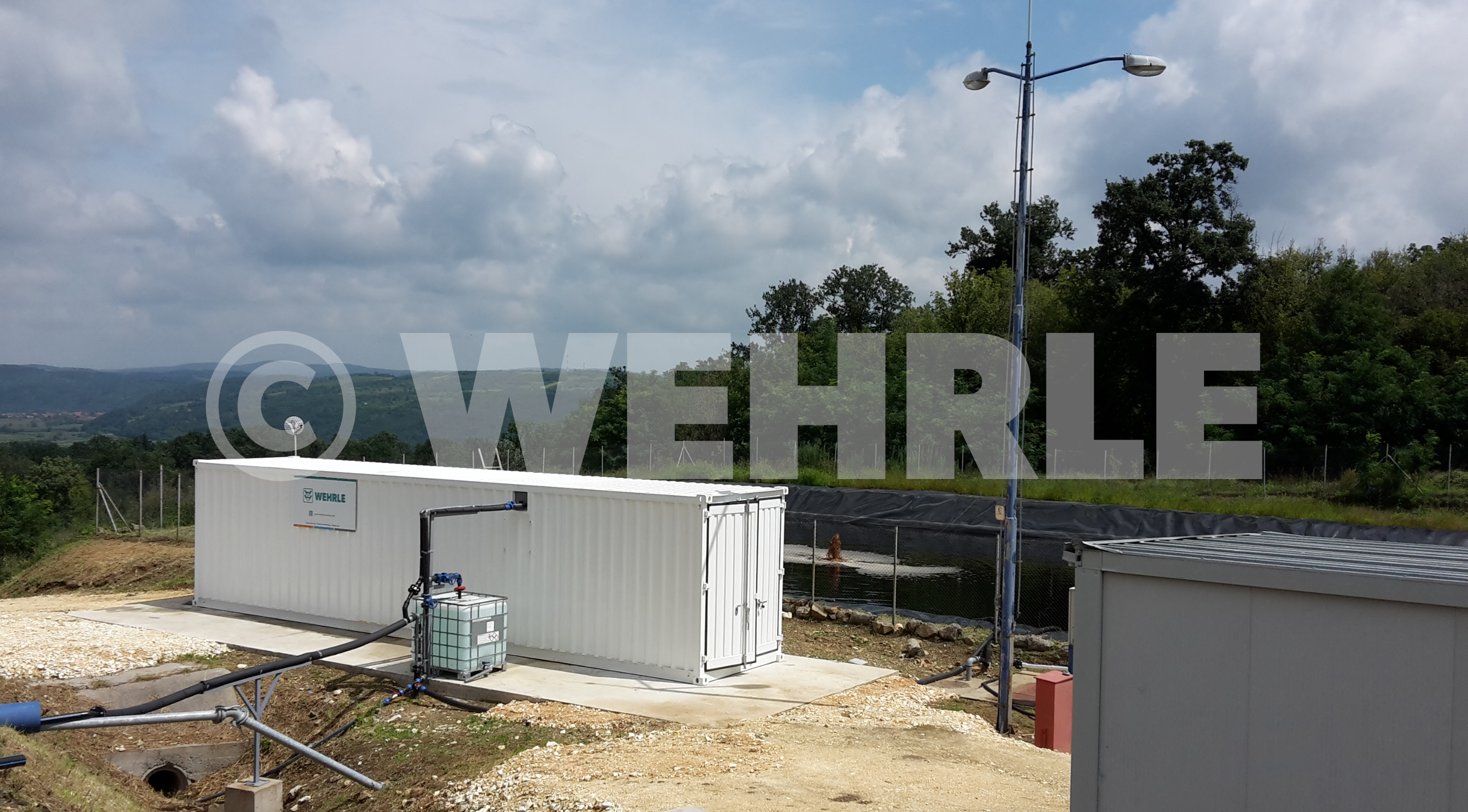 WEHRLE DIRECT-RO - Leachate treatment plant in containerized design