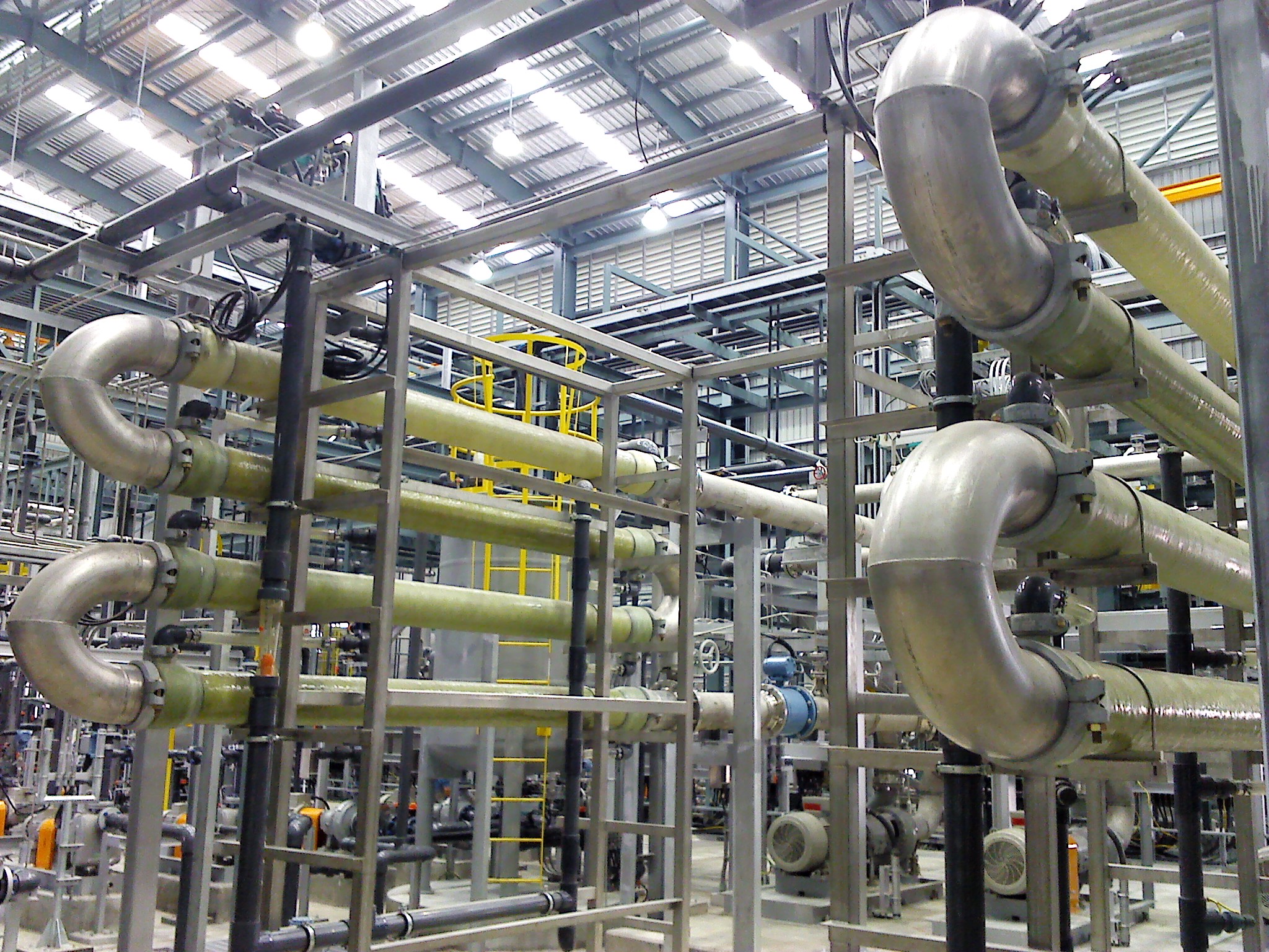 Abwasser aus der petrochemischen Industrie - 2009, PTT Gas Production, Rayong (Thailand)
