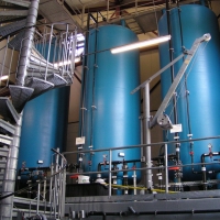 Адсорбционные установки – Активированный уголь – Очистка фильтрата с полигонов ТБО
